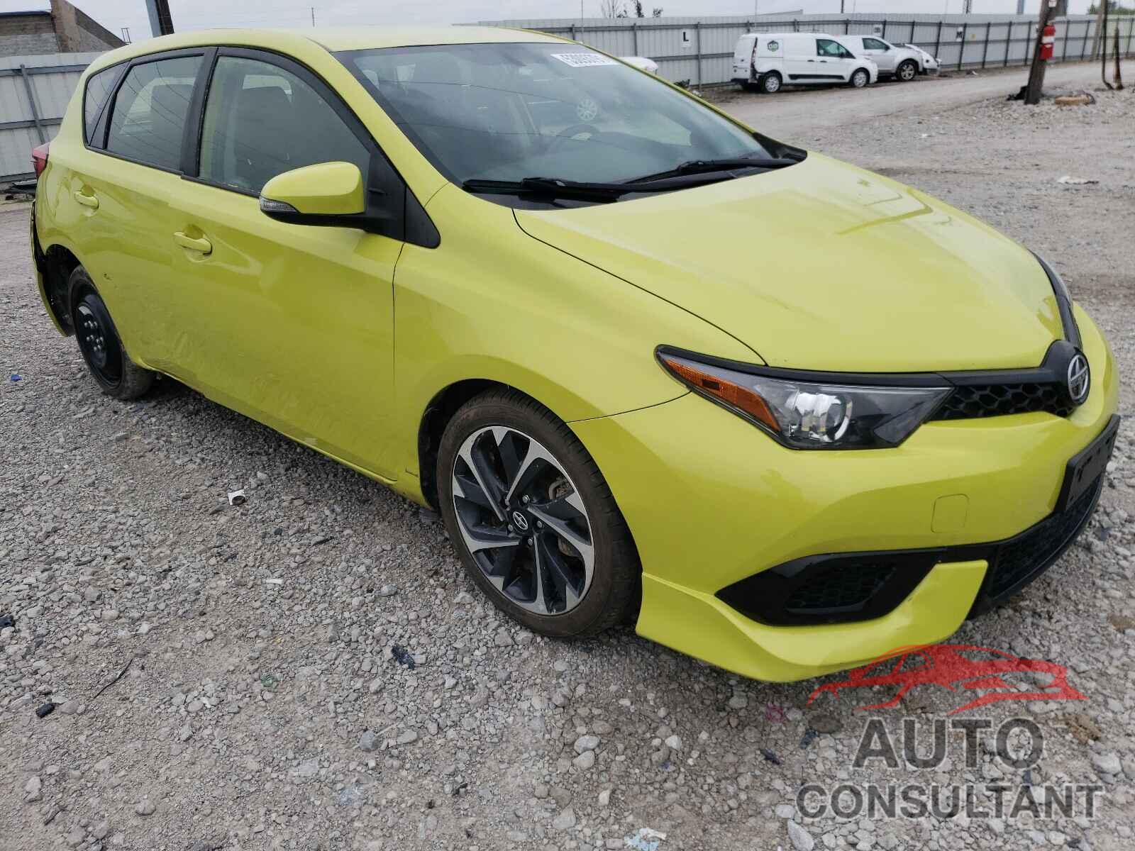 TOYOTA SCION 2016 - JTNKARJE5GJ507187