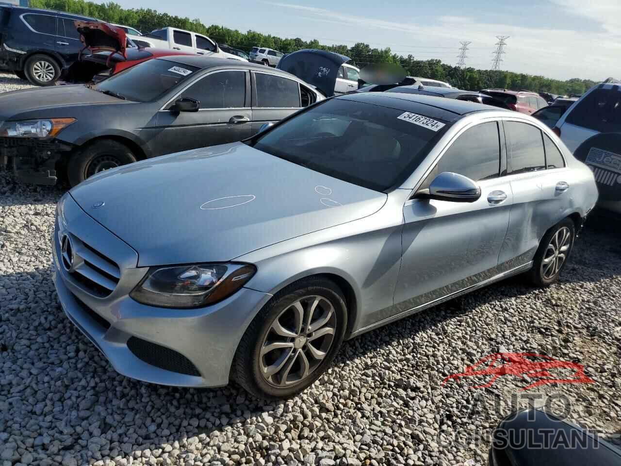 MERCEDES-BENZ C-CLASS 2016 - WDDWF4JB9GR134985