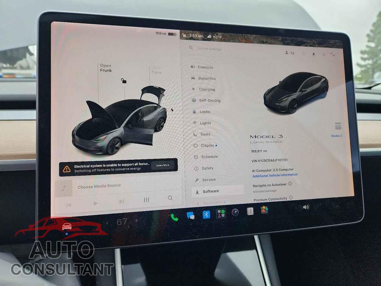 TESLA MODEL 3 2018 - 5YJ3E1EA6JF101701