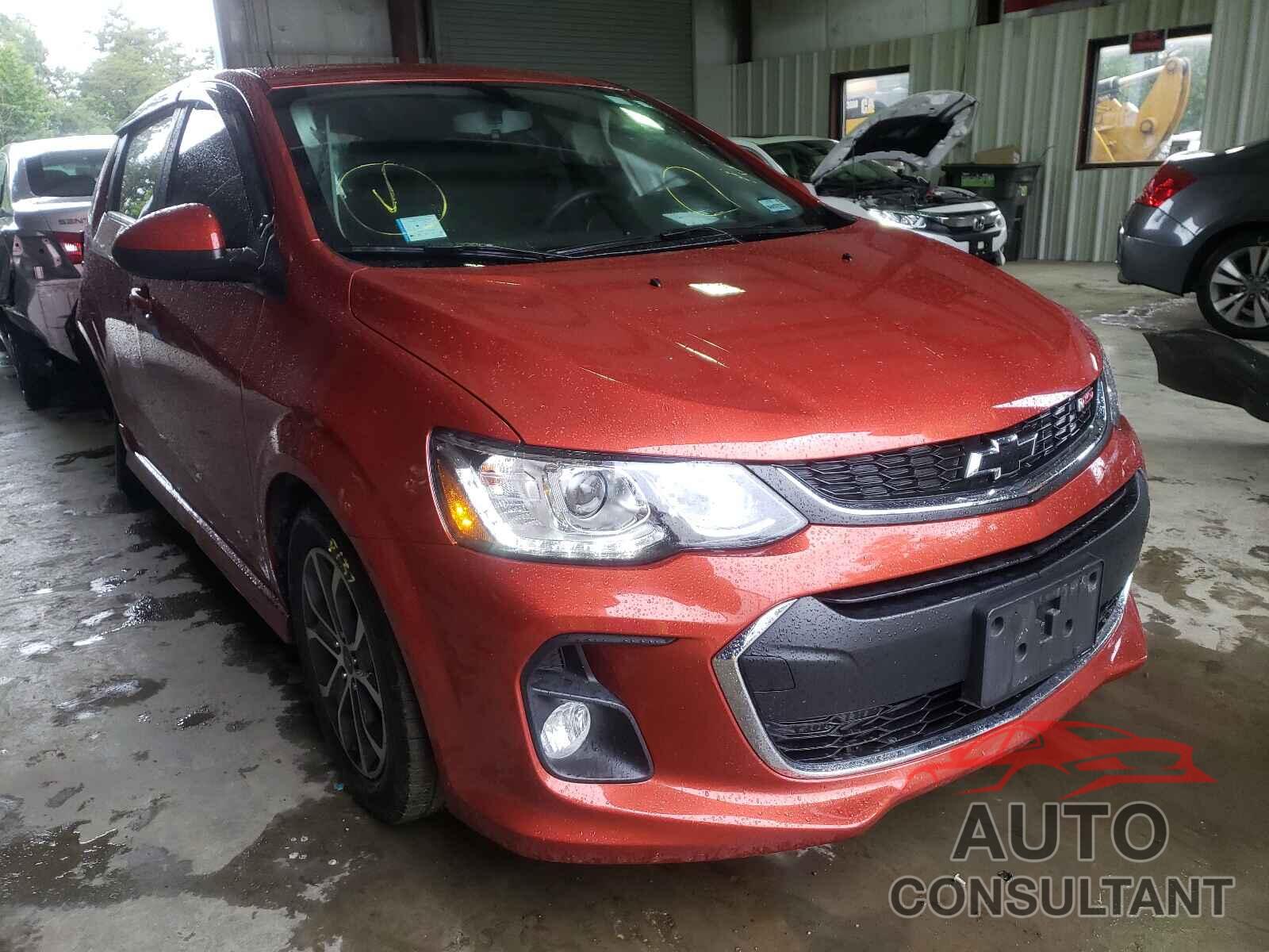 CHEVROLET SONIC 2020 - 1G1JD6SB2L4107373