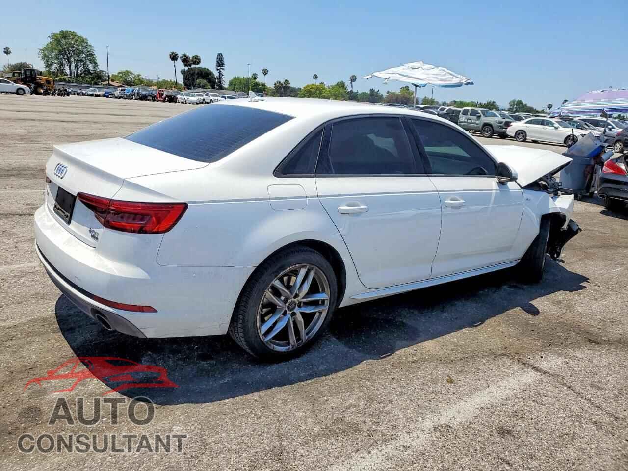 AUDI A4 2017 - WAUKMAF47HN044604