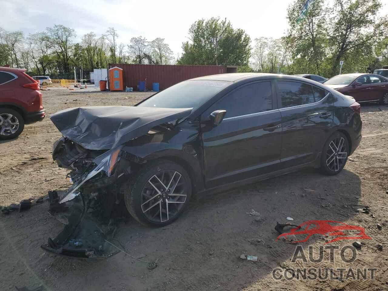 HYUNDAI ELANTRA 2020 - KMHD04LB6LU086414