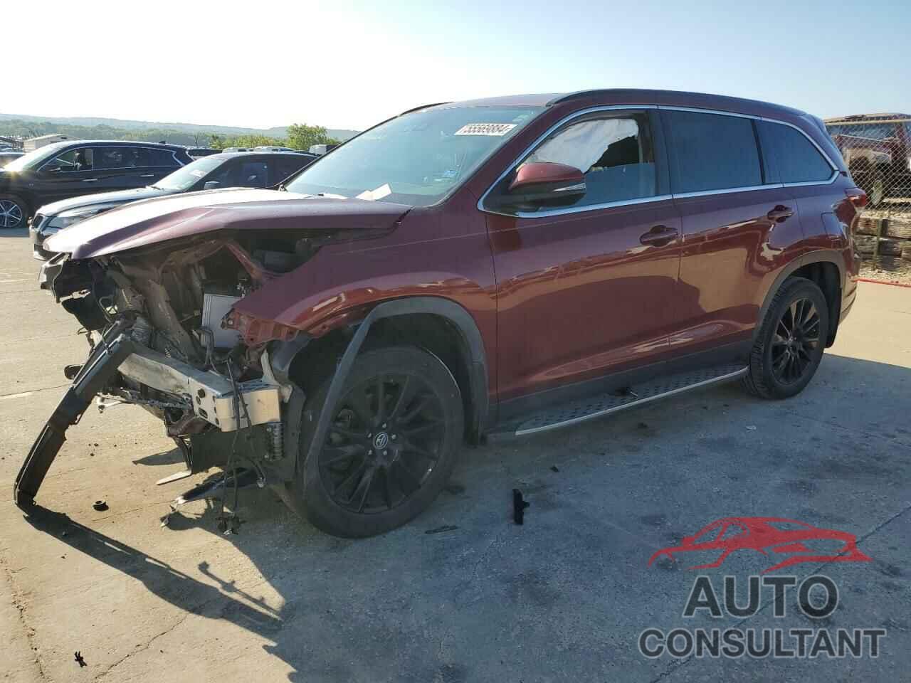 TOYOTA HIGHLANDER 2019 - 5TDKZRFH2KS352559