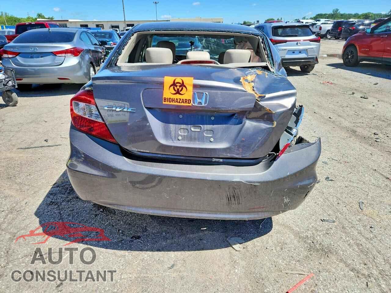 HONDA CIVIC 2012 - 19XFB2F51CE086868