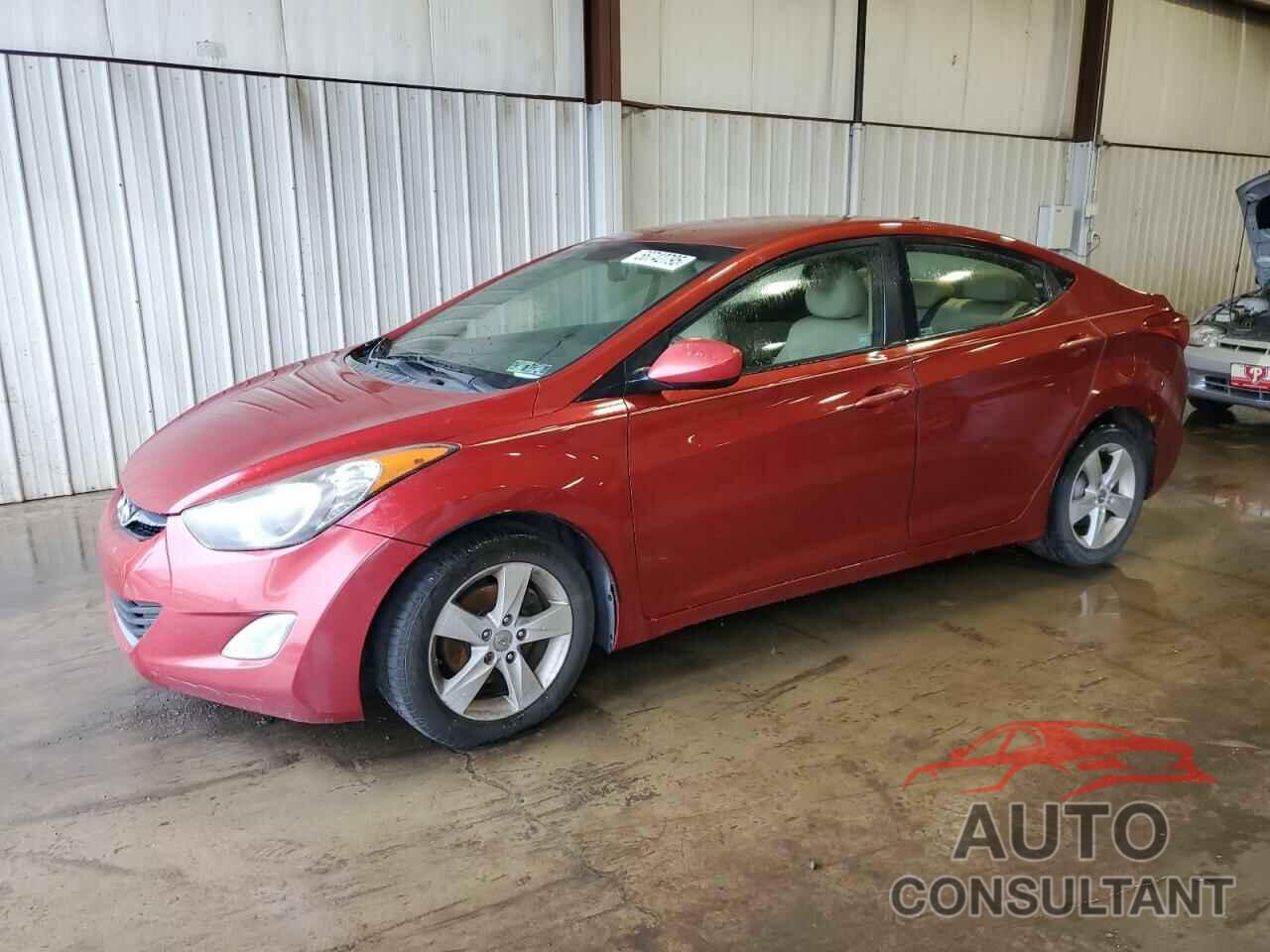 HYUNDAI ELANTRA 2012 - KMHDH4AE3CU233133