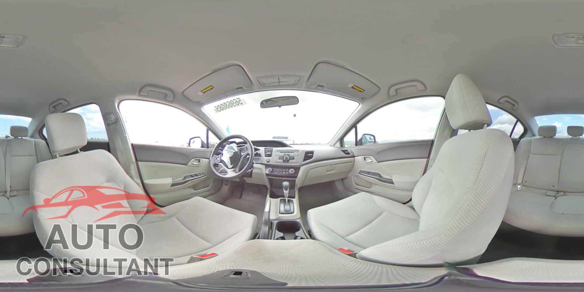 HONDA CIVIC 2012 - 19XFB2F51CE337145