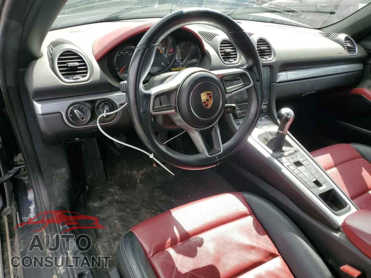 PORSCHE BOXSTER 2017 - WP0CA2A86HS220771