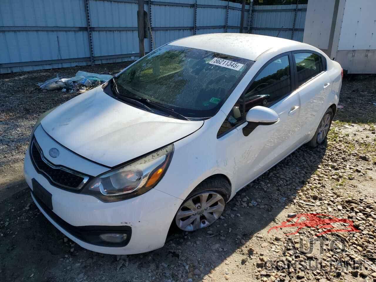 KIA RIO 2013 - KNADN4A37D6300301