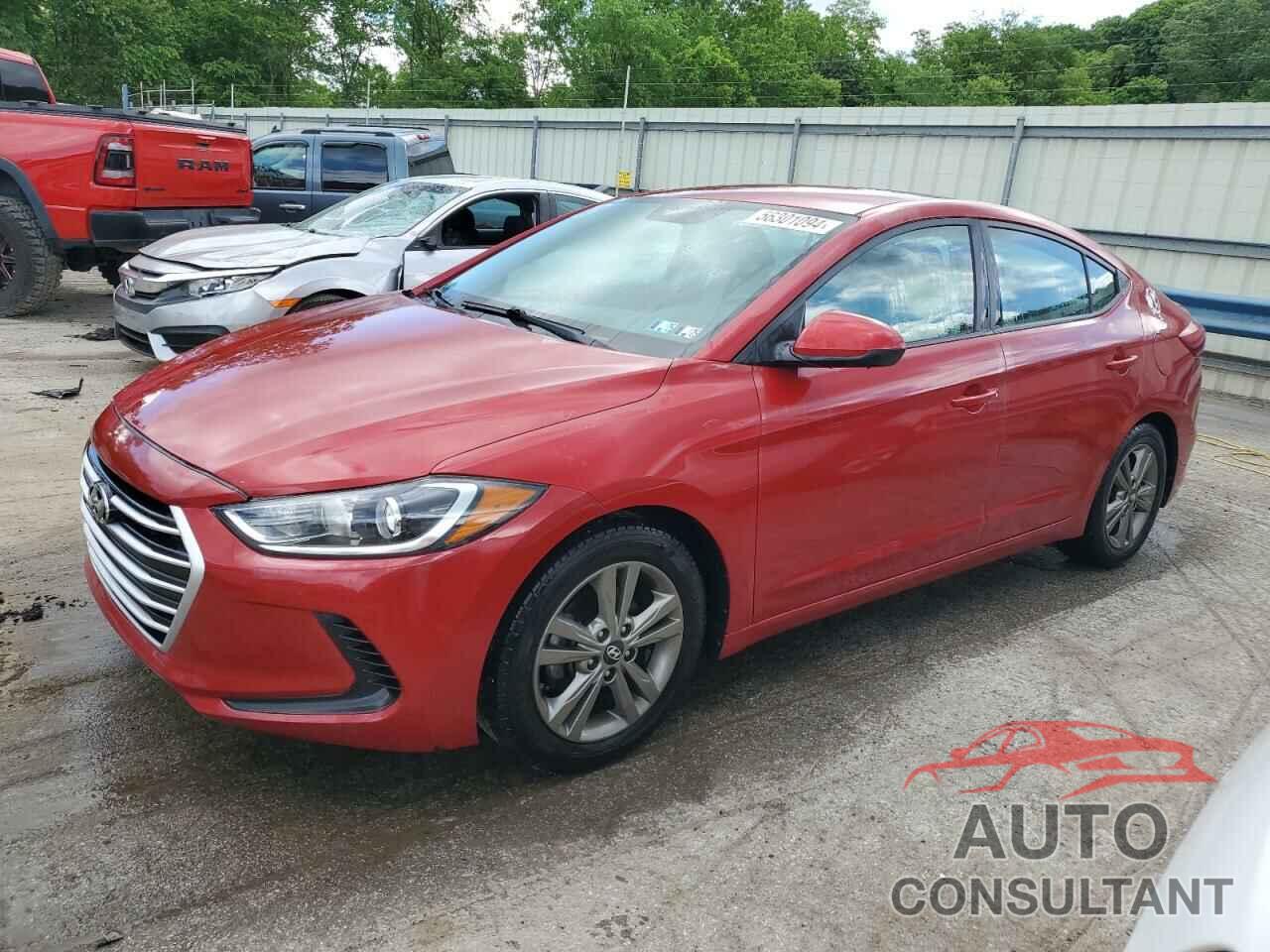 HYUNDAI ELANTRA 2018 - 5NPD84LF9JH253520