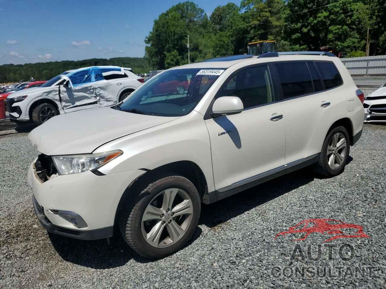 TOYOTA HIGHLANDER 2013 - 5TDYK3EH4DS141380