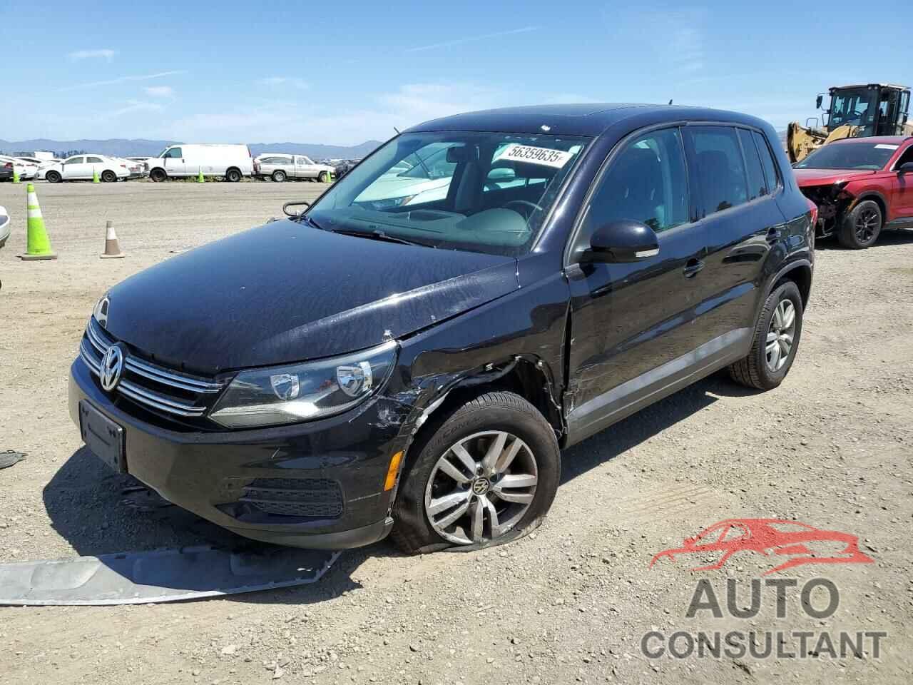 VOLKSWAGEN TIGUAN 2012 - WVGBV7AX1CW609299