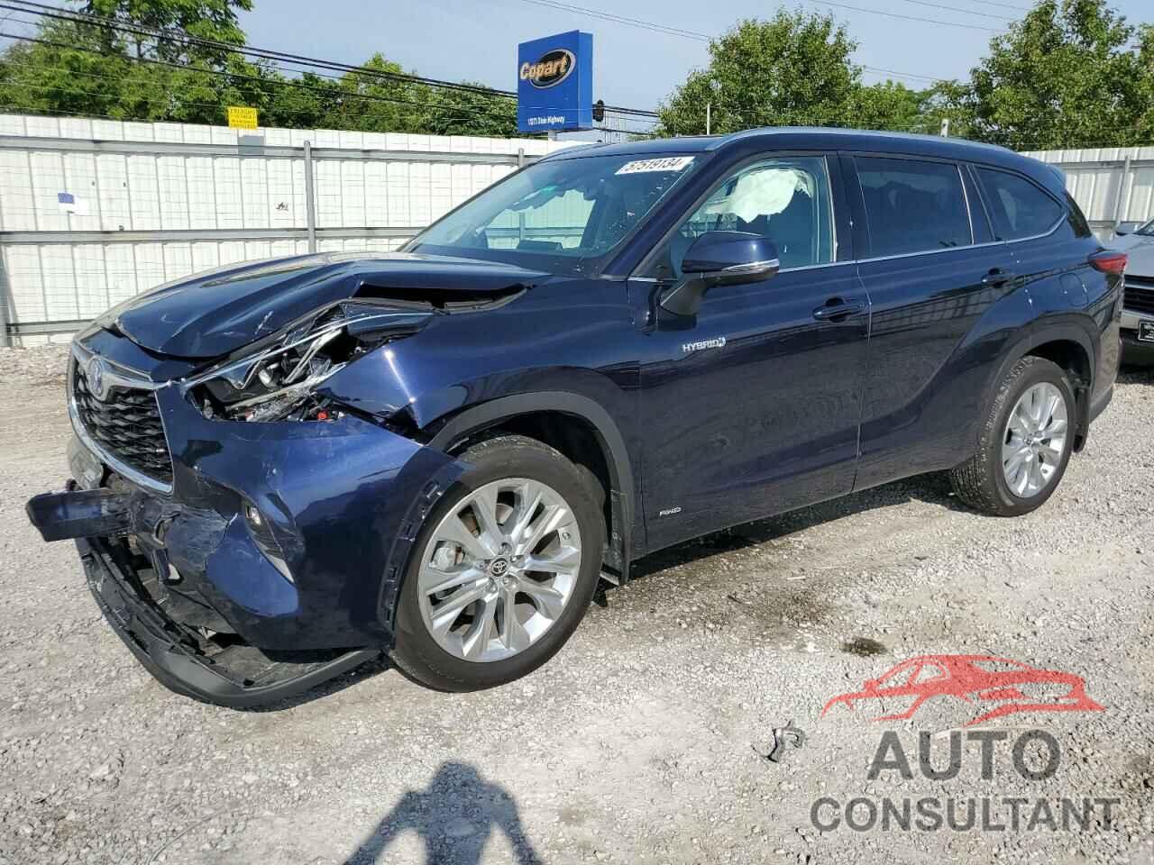 TOYOTA HIGHLANDER 2021 - 5TDXBRCH3MS017179