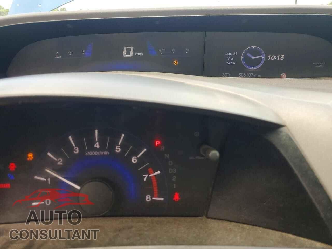 HONDA CIVIC 2012 - 2HGFB2F99CH537991
