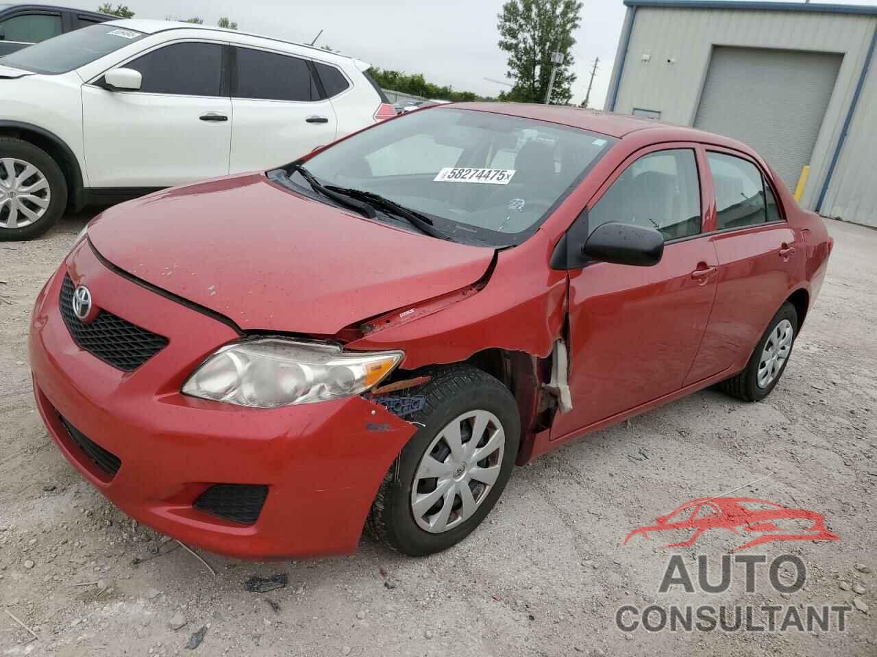 TOYOTA COROLLA 2010 - 1NXBU4EE3AZ290149
