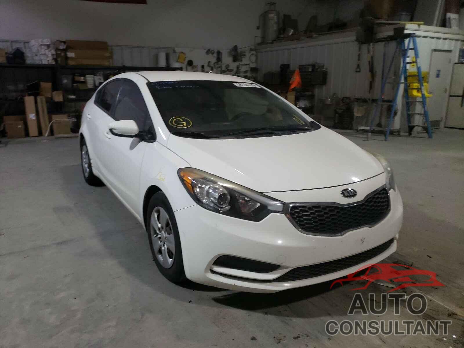 KIA FORTE 2016 - KNAFK4A68G5551205