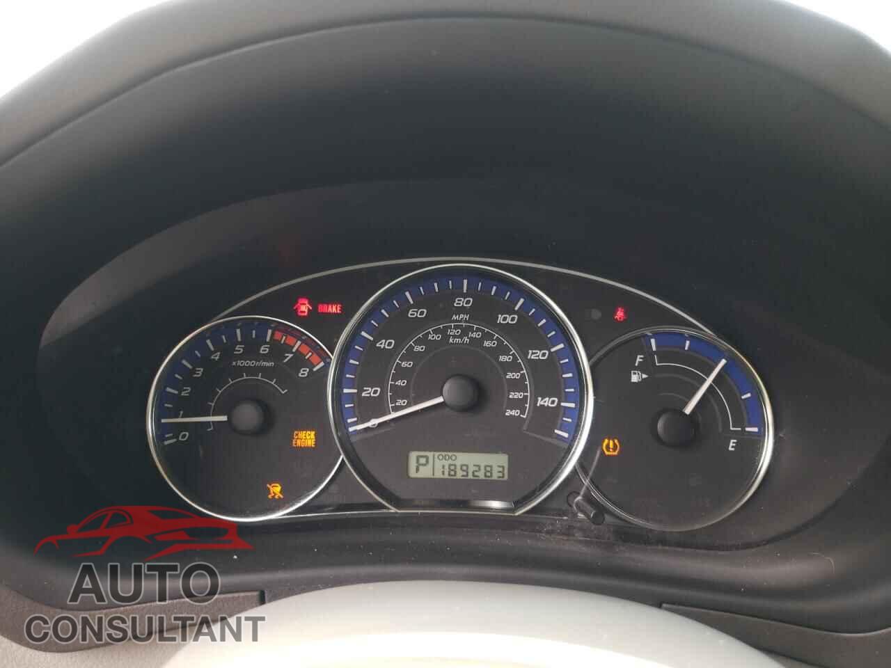 SUBARU FORESTER 2010 - JF2SH6CC8AH705191