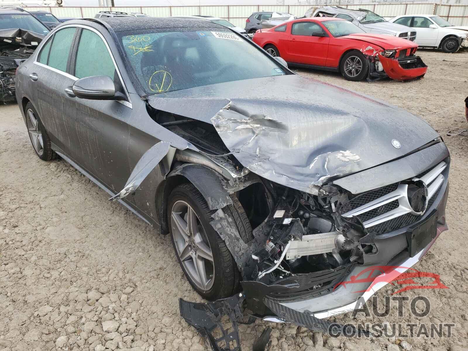 MERCEDES-BENZ C CLASS 2017 - 55SWF4JB4HU214632