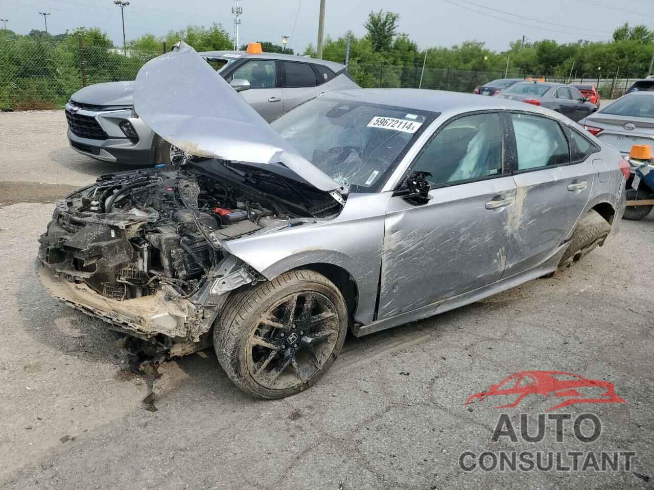 HONDA CIVIC 2022 - 2HGFE2F54NH609834