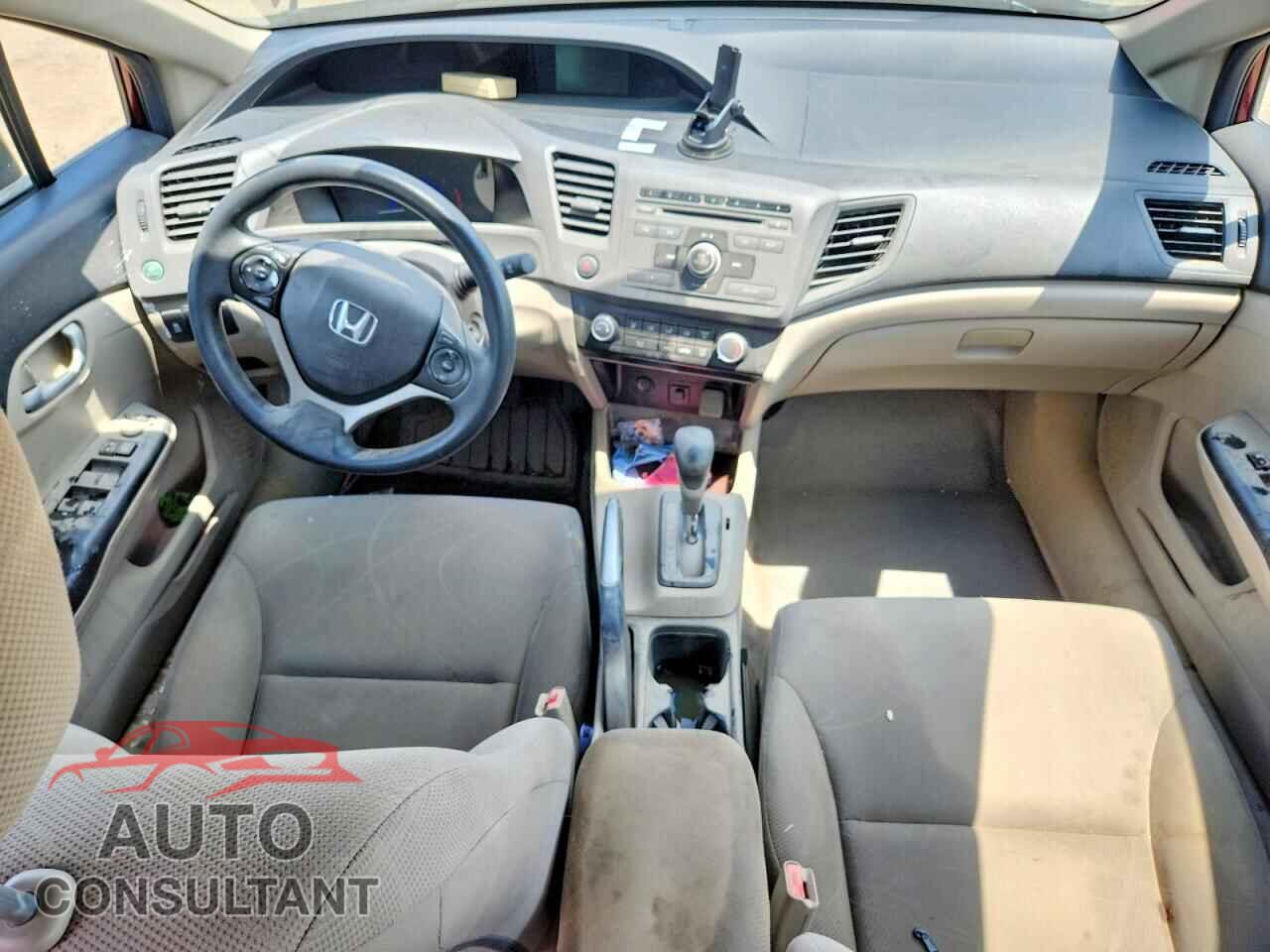 HONDA CIVIC 2012 - 19XFB2F55CE093340