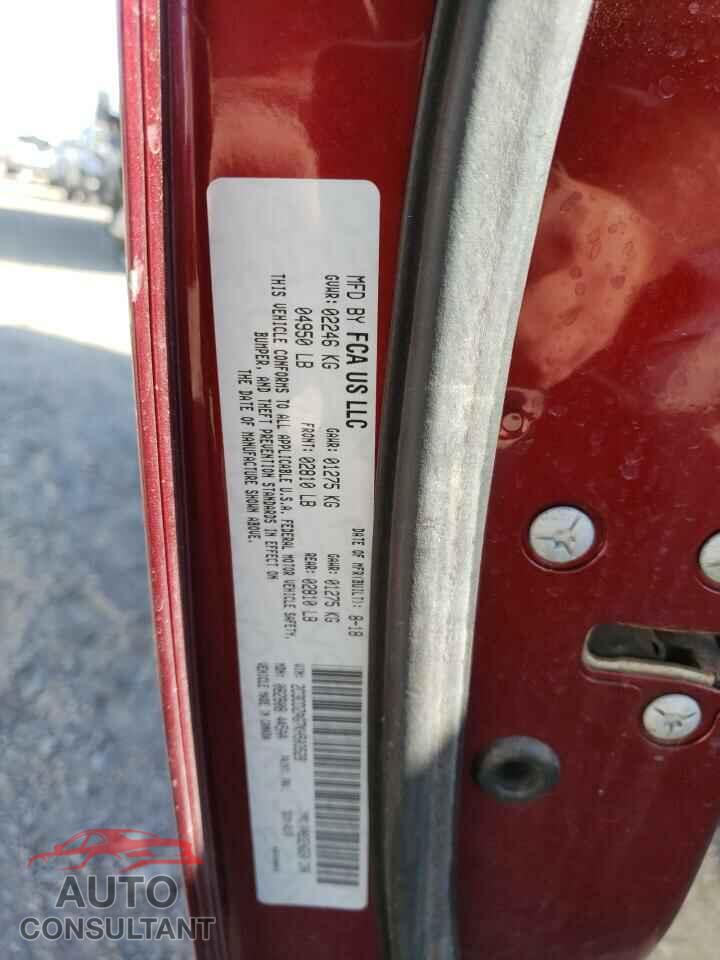 DODGE CHALLENGER 2019 - 2C3CDZAG7KH503528