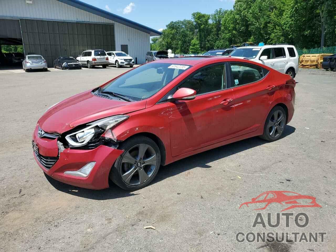 HYUNDAI ELANTRA 2014 - KMHDH4AH8EU035533