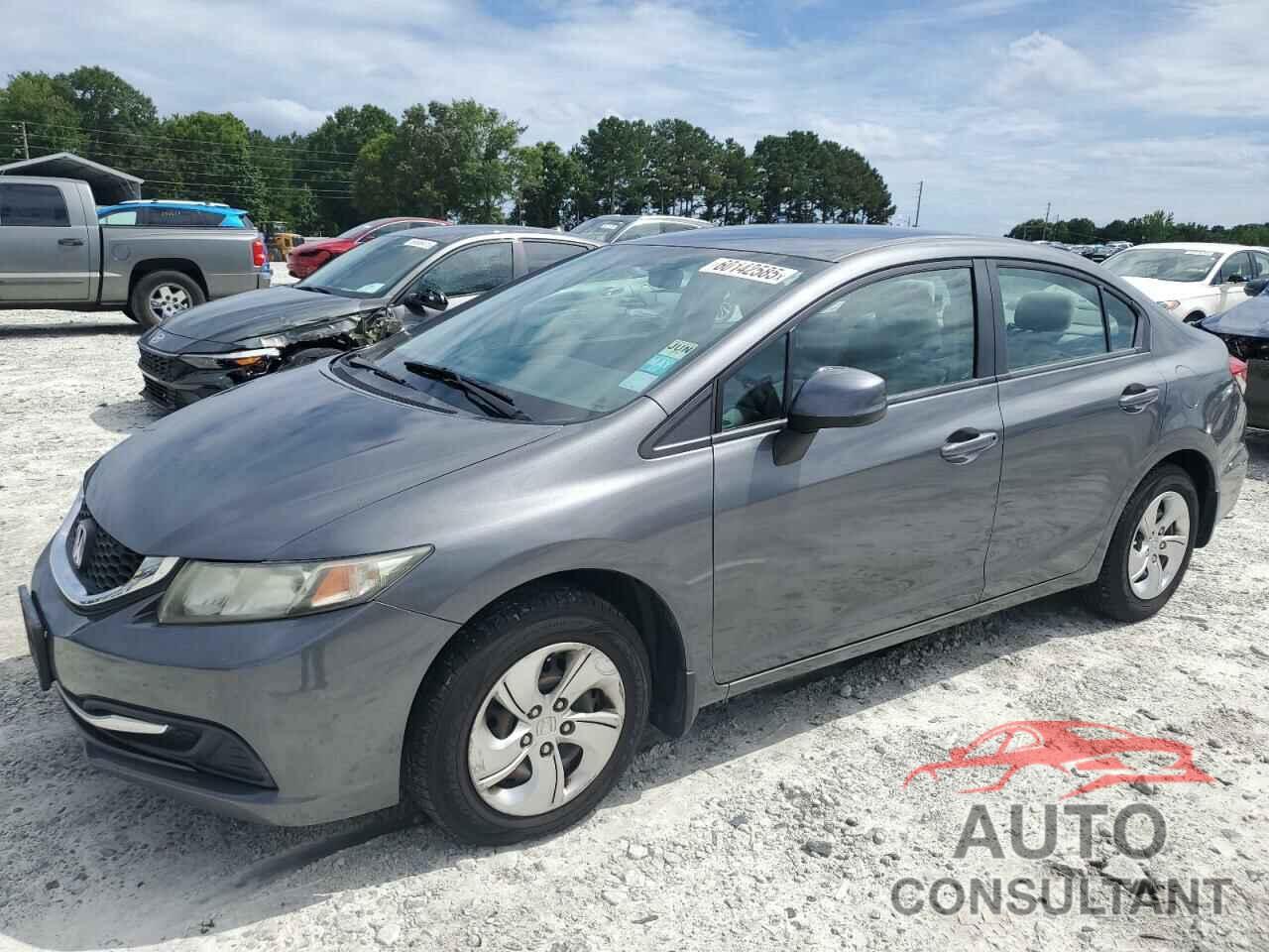 HONDA CIVIC 2013 - 2HGFB2F58DH509100