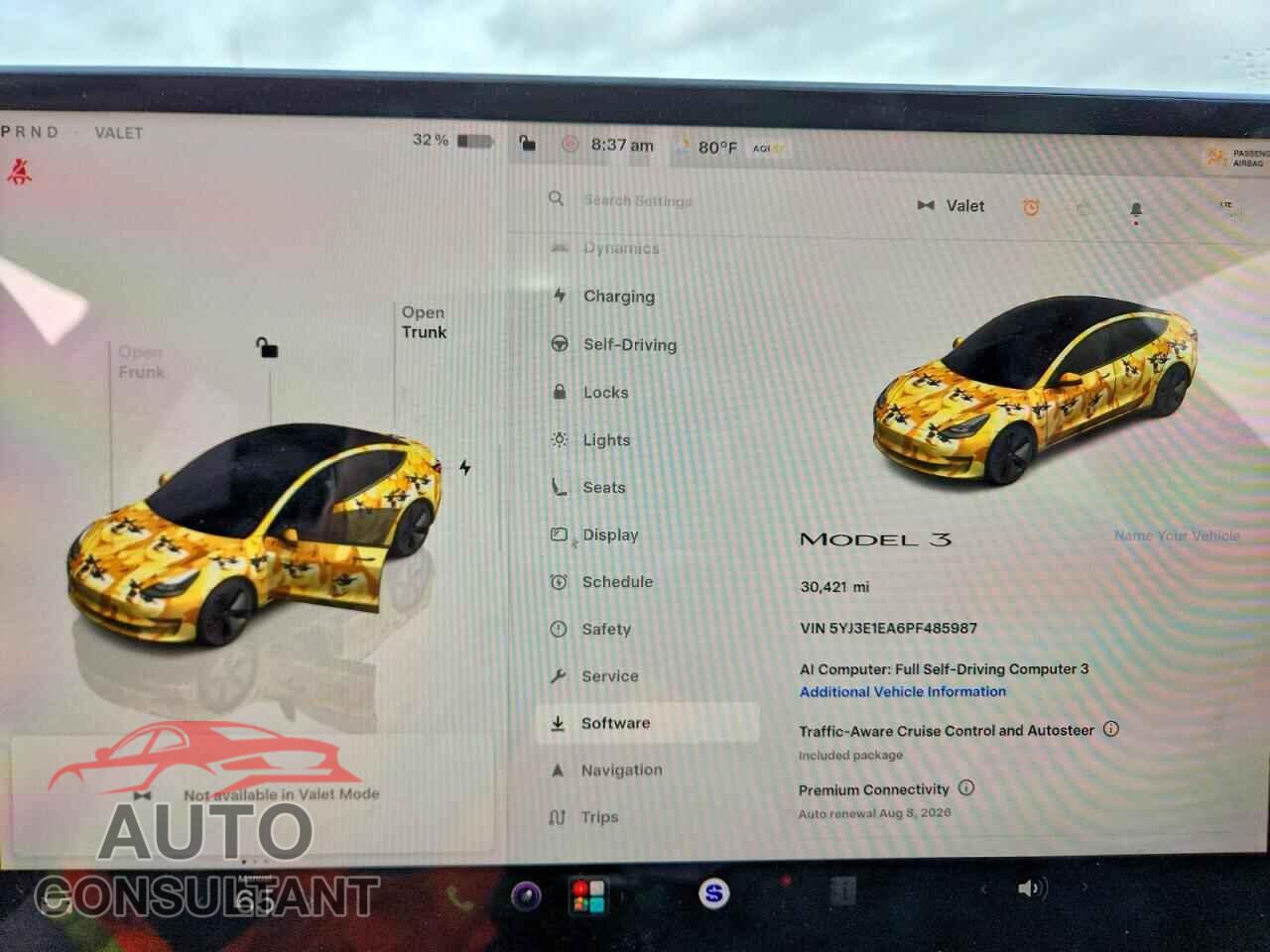 TESLA MODEL 3 2023 - 5YJ3E1EA6PF485987