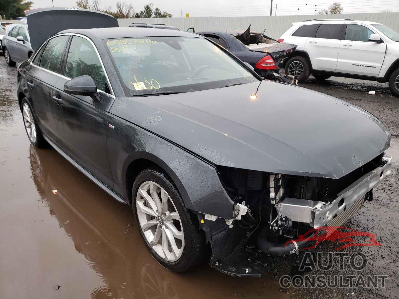 AUDI A4 2019 - WAUDNAF40KN013045