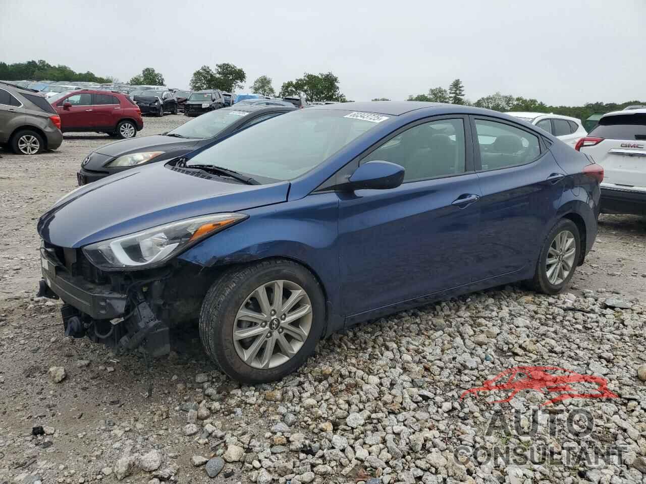 HYUNDAI ELANTRA 2016 - 5NPDH4AE9GH662152