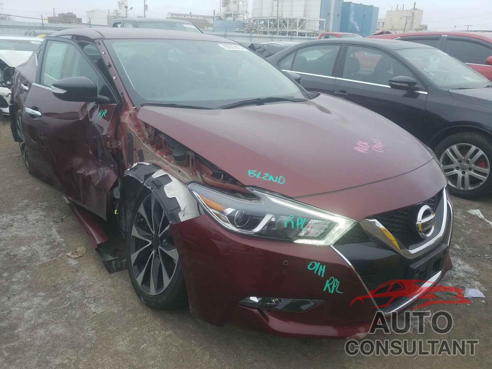 NISSAN MAXIMA 2018 - 1N4AA6AP2JC370047