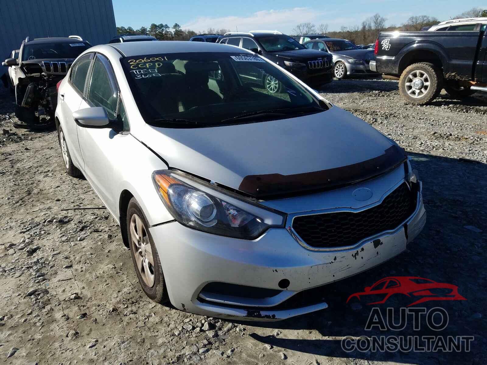 KIA FORTE 2016 - KNAFK4A63G5610208