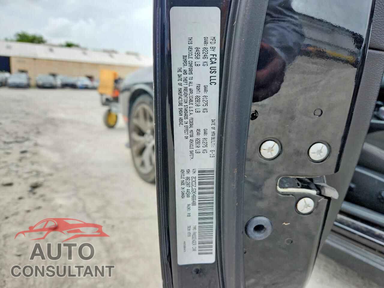 DODGE CHALLENGER 2019 - 2C3CDZJG2KH666488