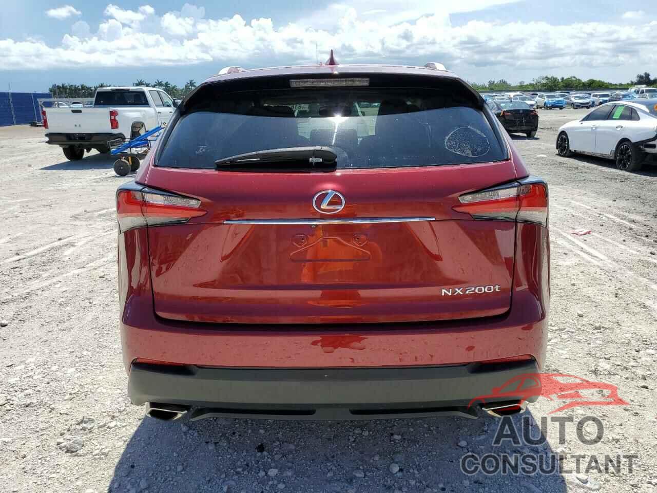 LEXUS NX 2016 - JTJYARBZ5G2049920