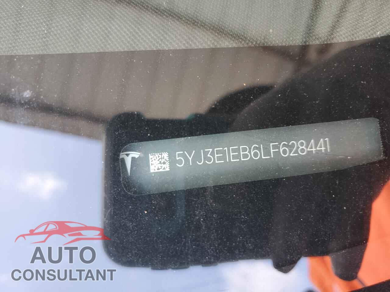 TESLA MODEL 3 2020 - 5YJ3E1EB6LF628441