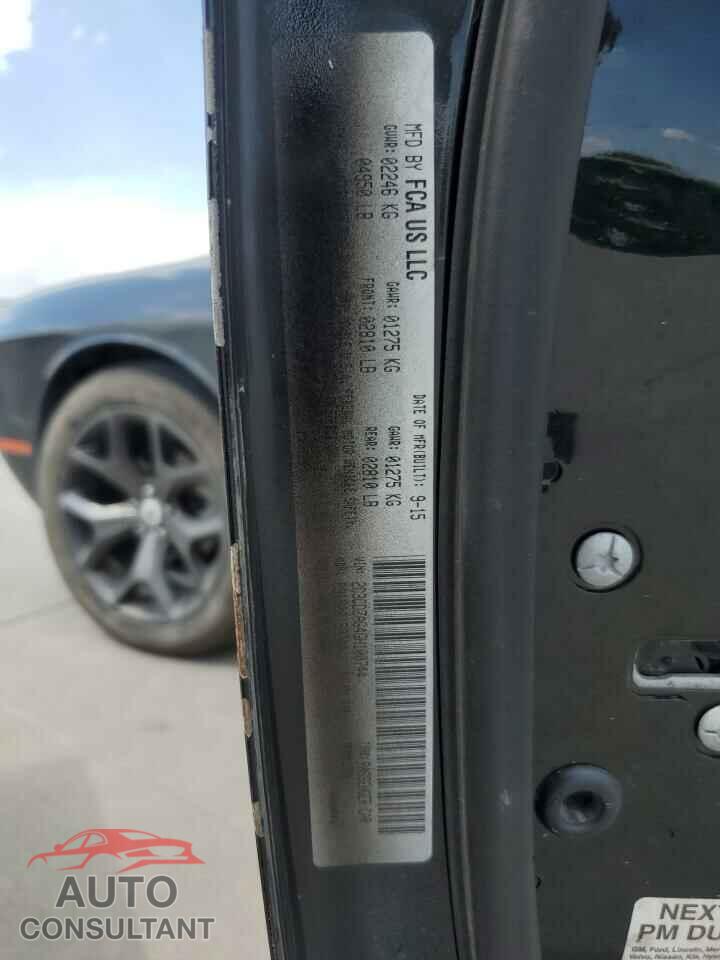 DODGE CHALLENGER 2016 - 2C3CDZAG4GH100744