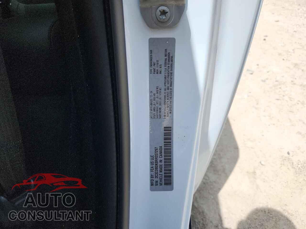 DODGE CHARGER 2024 - 2C3CDBDK8RR207297