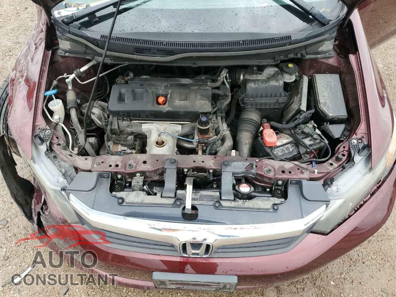 HONDA CIVIC 2012 - 19XFB2F52CE103449