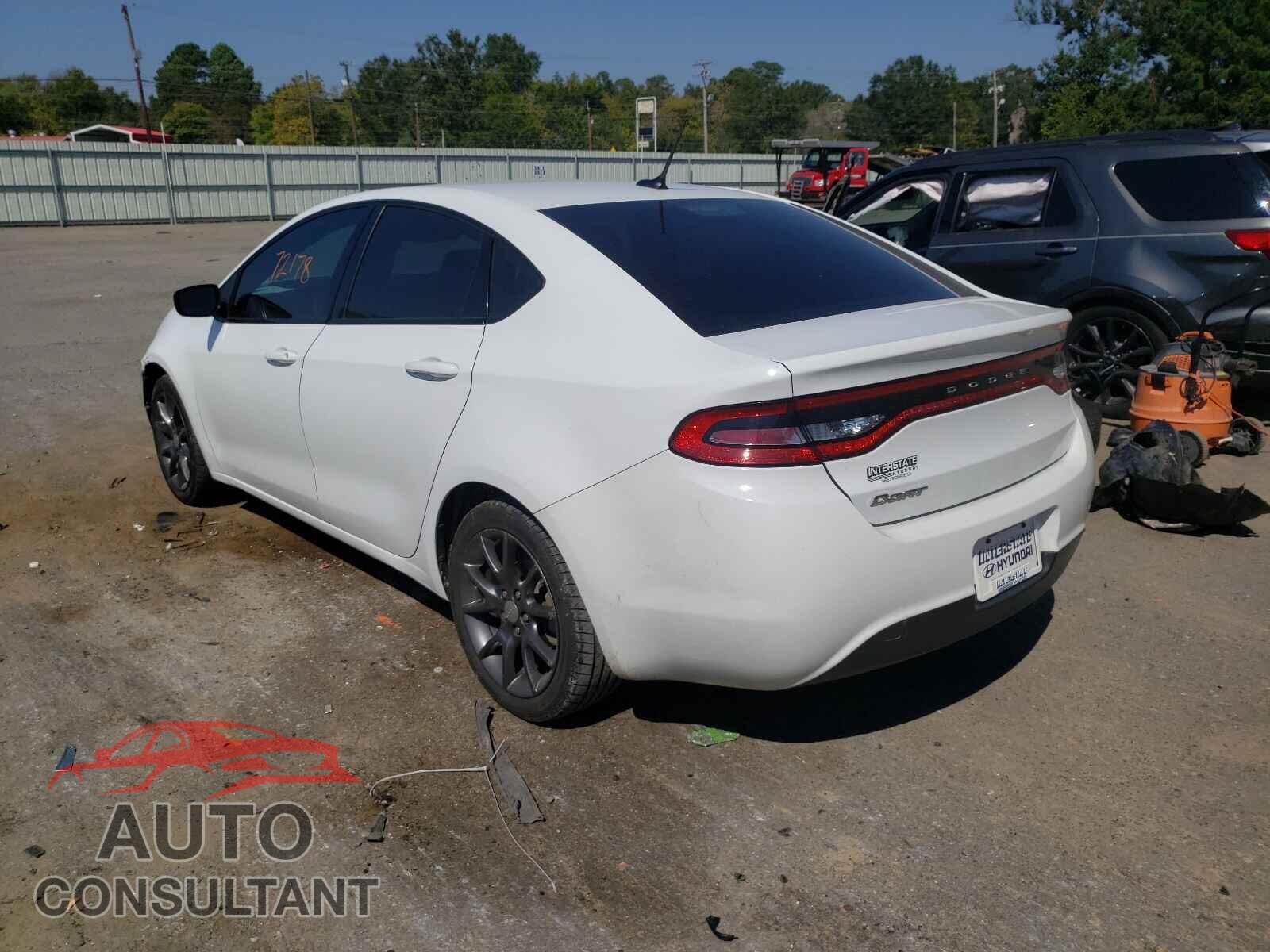 DODGE DART 2016 - 1C3CDFAAXGD584782