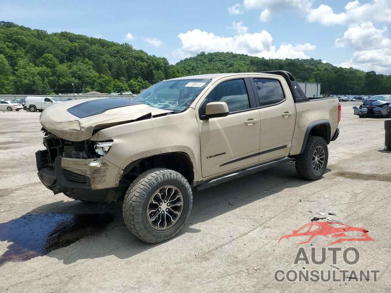 CHEVROLET COLORADO 2021 - 1GCGTEEN5M1165629