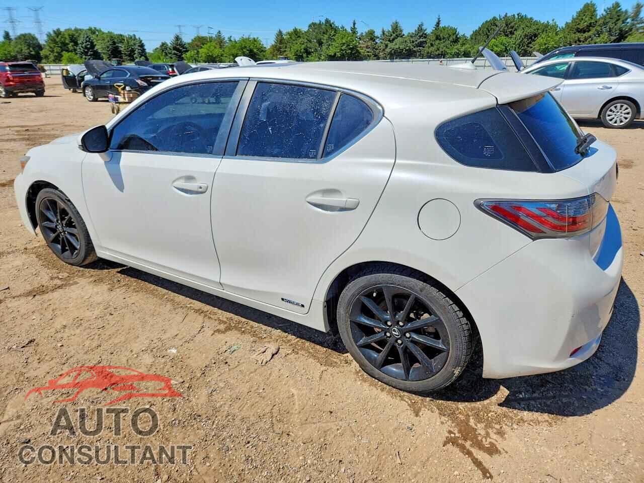 LEXUS CT 200 2011 - JTHKD5BH4B2022196