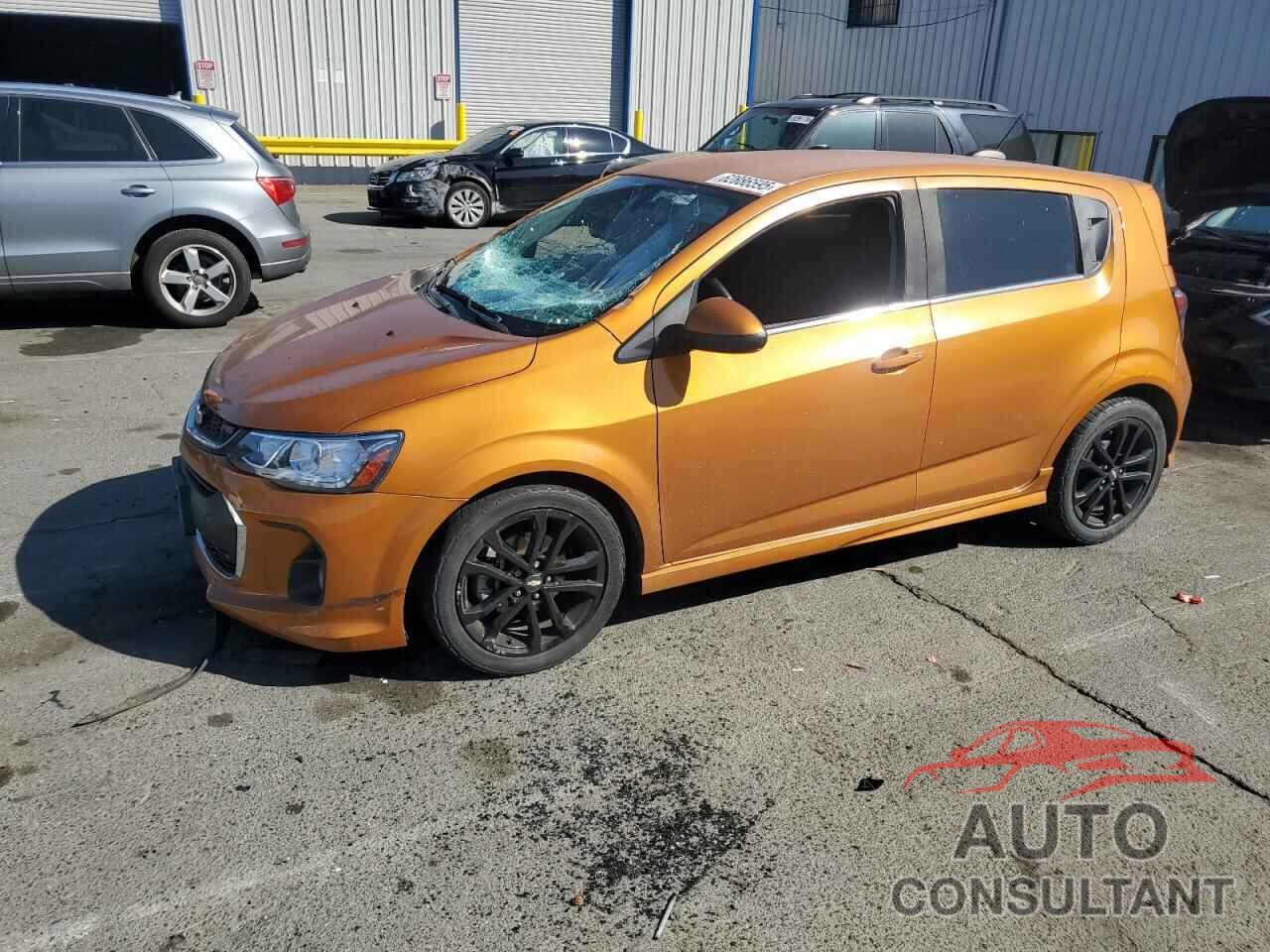 CHEVROLET SONIC 2017 - 1G1JD6SB1H4114029