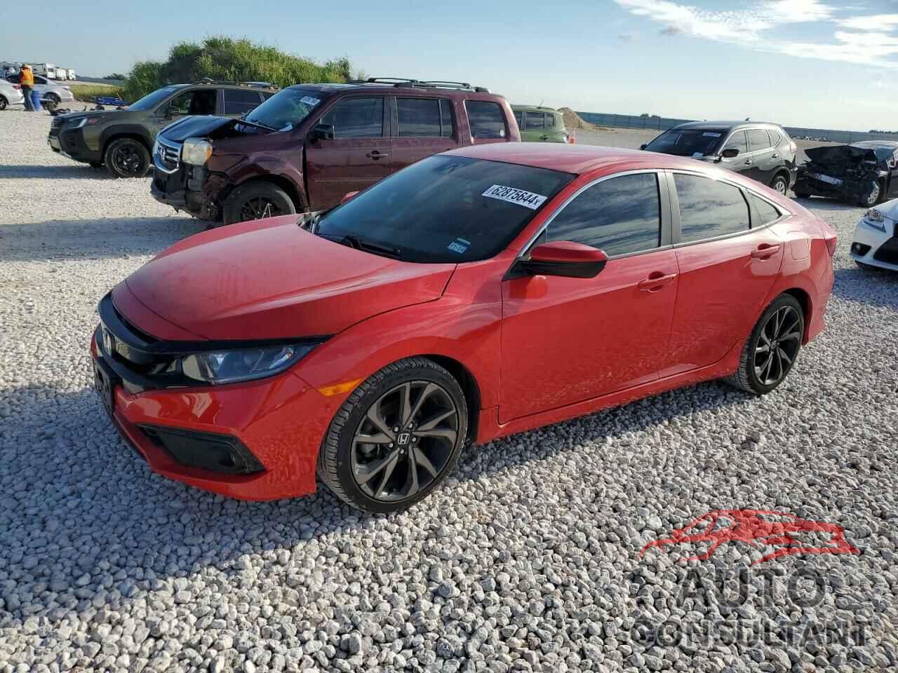 HONDA CIVIC 2019 - 2HGFC2F81KH598111