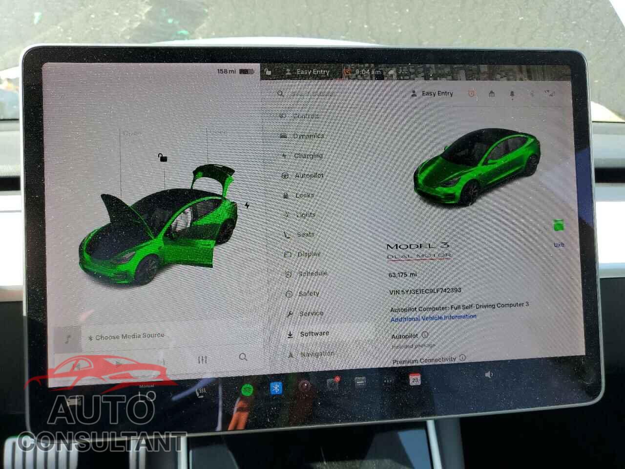 TESLA MODEL 3 2020 - 5YJ3E1EC9LF742393