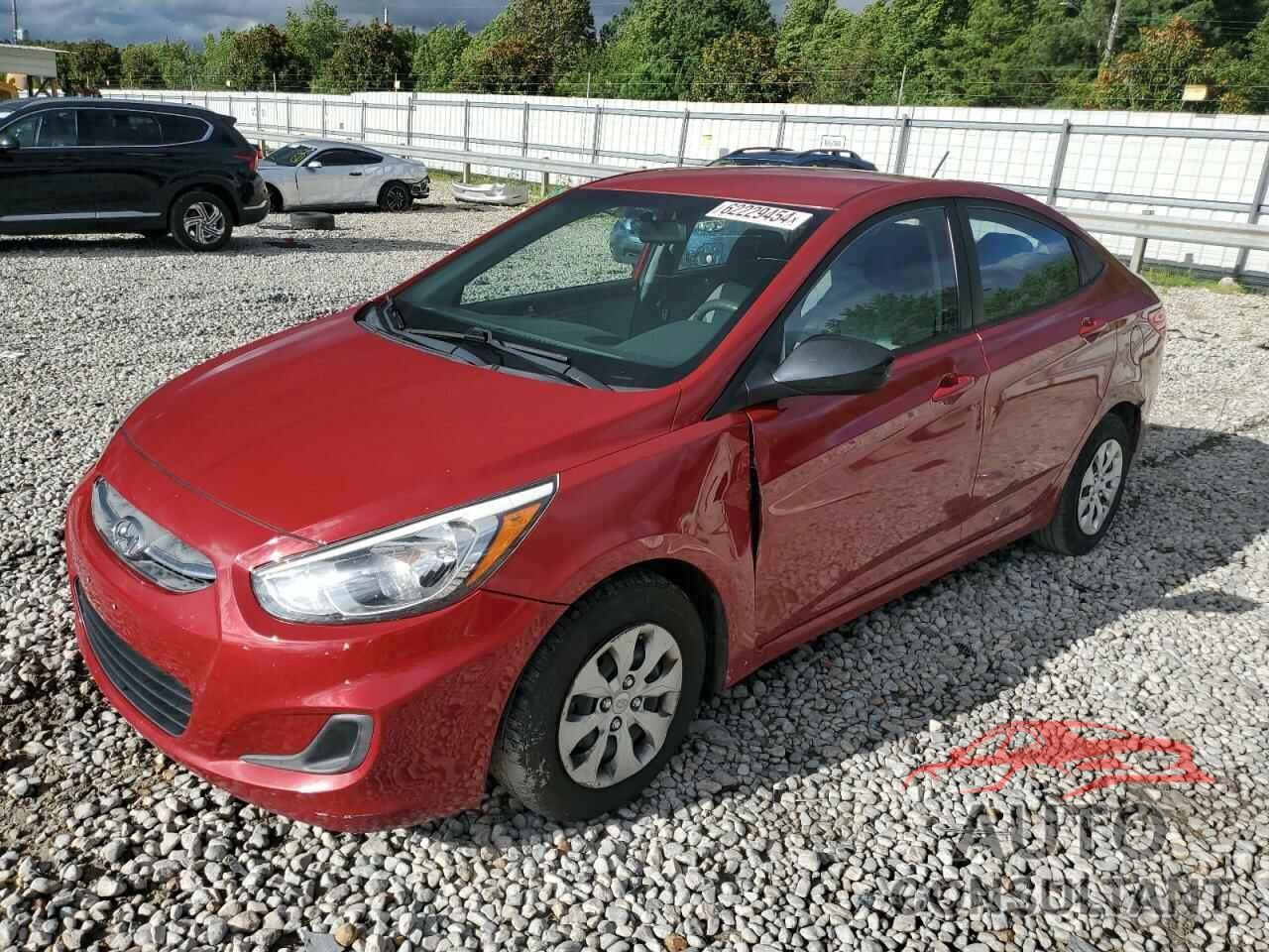 HYUNDAI ACCENT 2017 - KMHCT4AE7HU357343