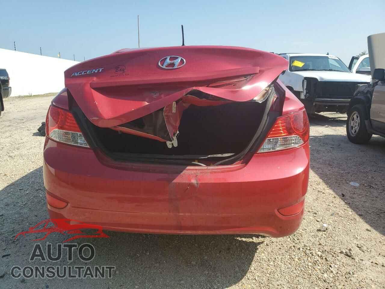 HYUNDAI ACCENT 2013 - KMHCU4AE4DU423824