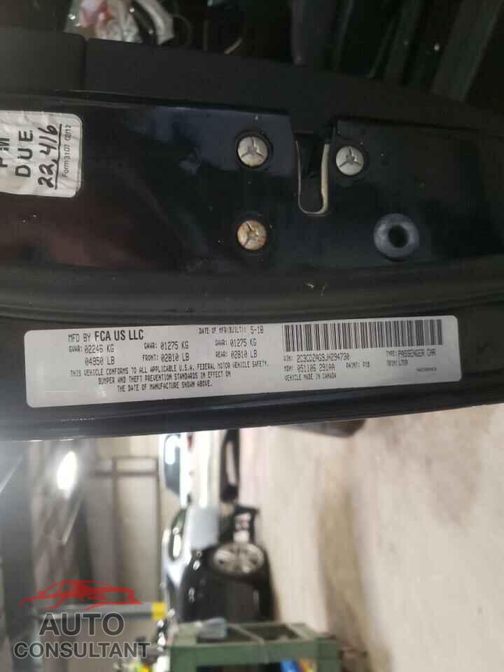 DODGE CHALLENGER 2018 - 2C3CDZAG9JH294730