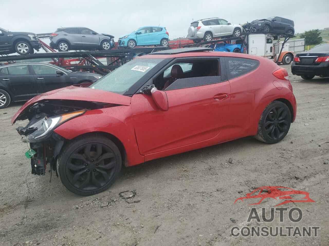 HYUNDAI VELOSTER 2013 - KMHTC6AD1DU170905