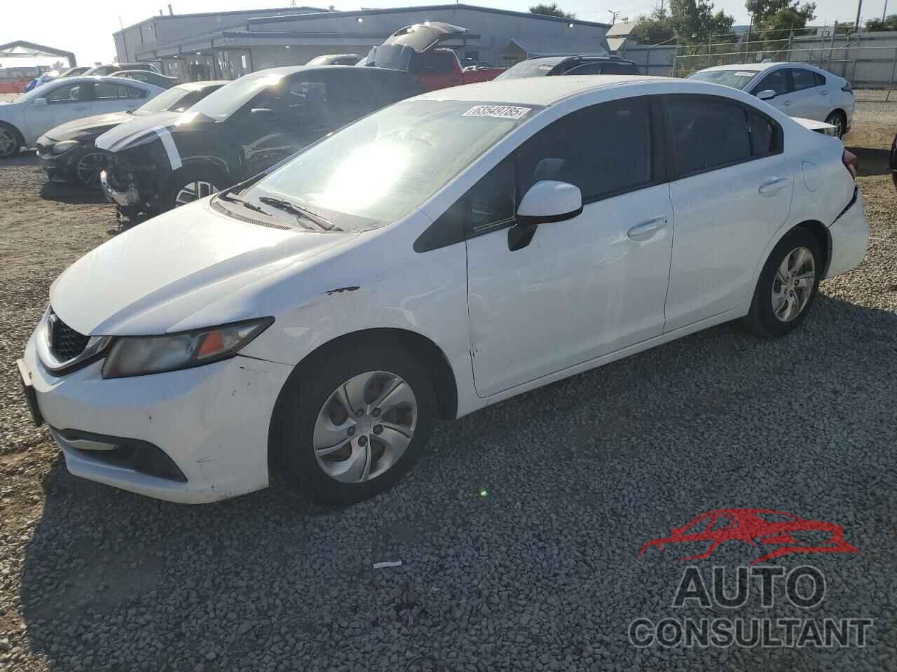 HONDA CIVIC 2013 - 19XFB2F59DE226151
