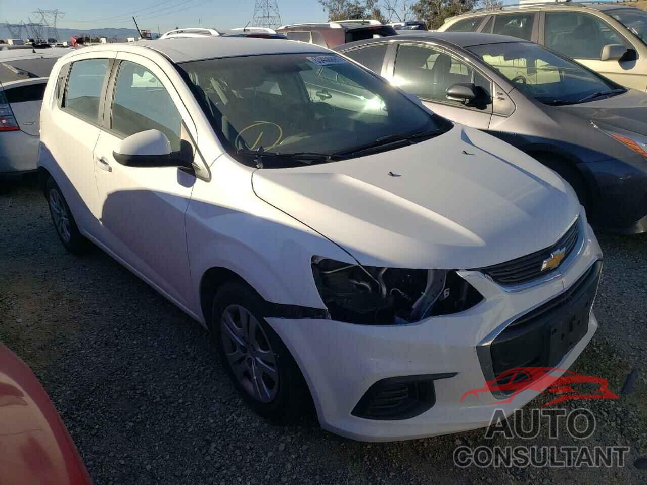 CHEVROLET SONIC 2019 - 1G1JG6SB9K4136049