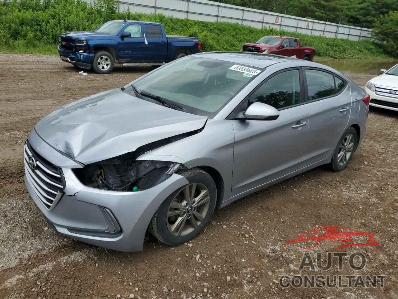 HYUNDAI ELANTRA 2017 - 5NPD84LF8HH161146